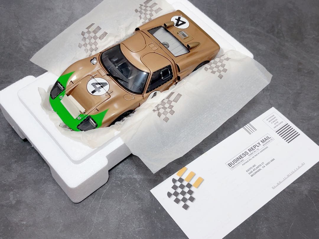 エグゾト 1/18 #4 フォード GT40 MK 2 ルマン24時間耐久
