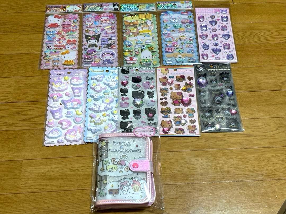 【ボンドロ含む49点まとめ売り】サンリオシール類まとめ売り※1.2枚目が全体写真