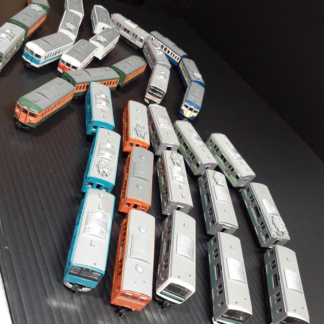 Bトレインショーティ10機種33両及びチョロQ１機種２両のセットまとめ売り