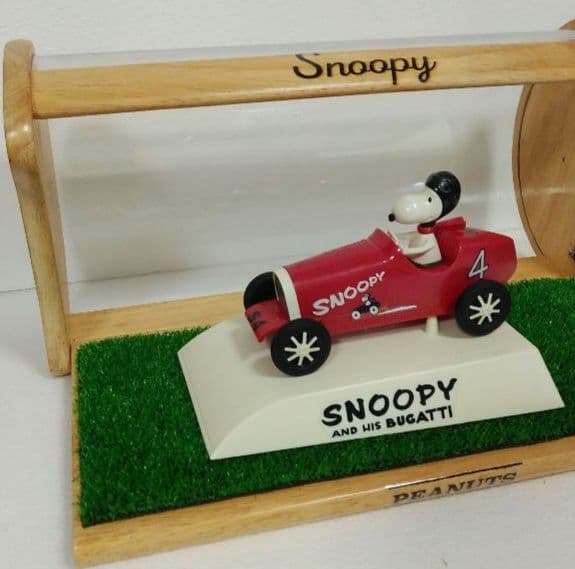 スヌーピー1970年アンティーク❤︎ブガッティ認定MBASE1928ディスプレイ