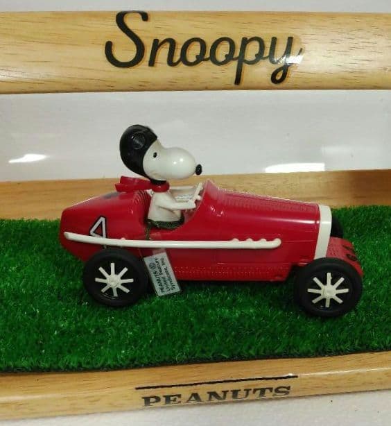 スヌーピー1970年アンティーク❤︎ブガッティ認定MBASE1928ディスプレイ