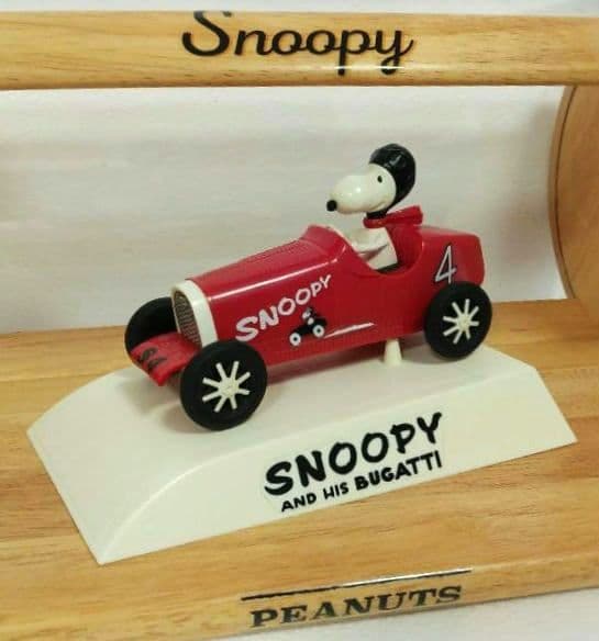スヌーピー1970年アンティーク❤︎ブガッティ認定MBASE1928ディスプレイ