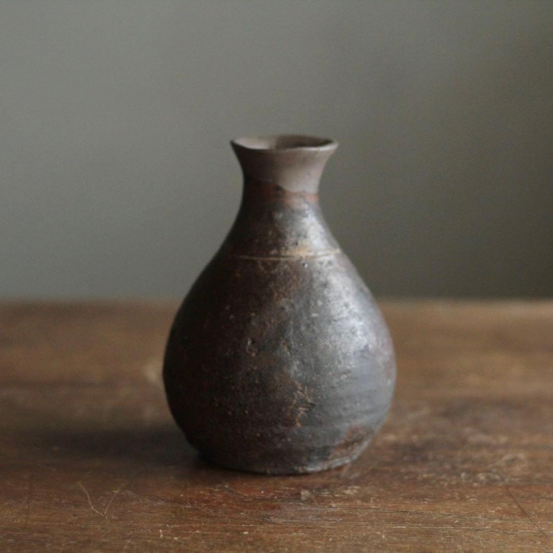 壺屋焼 荒焼 徳利 アンティーク 古琉球 古美術 琉球美術 古道具