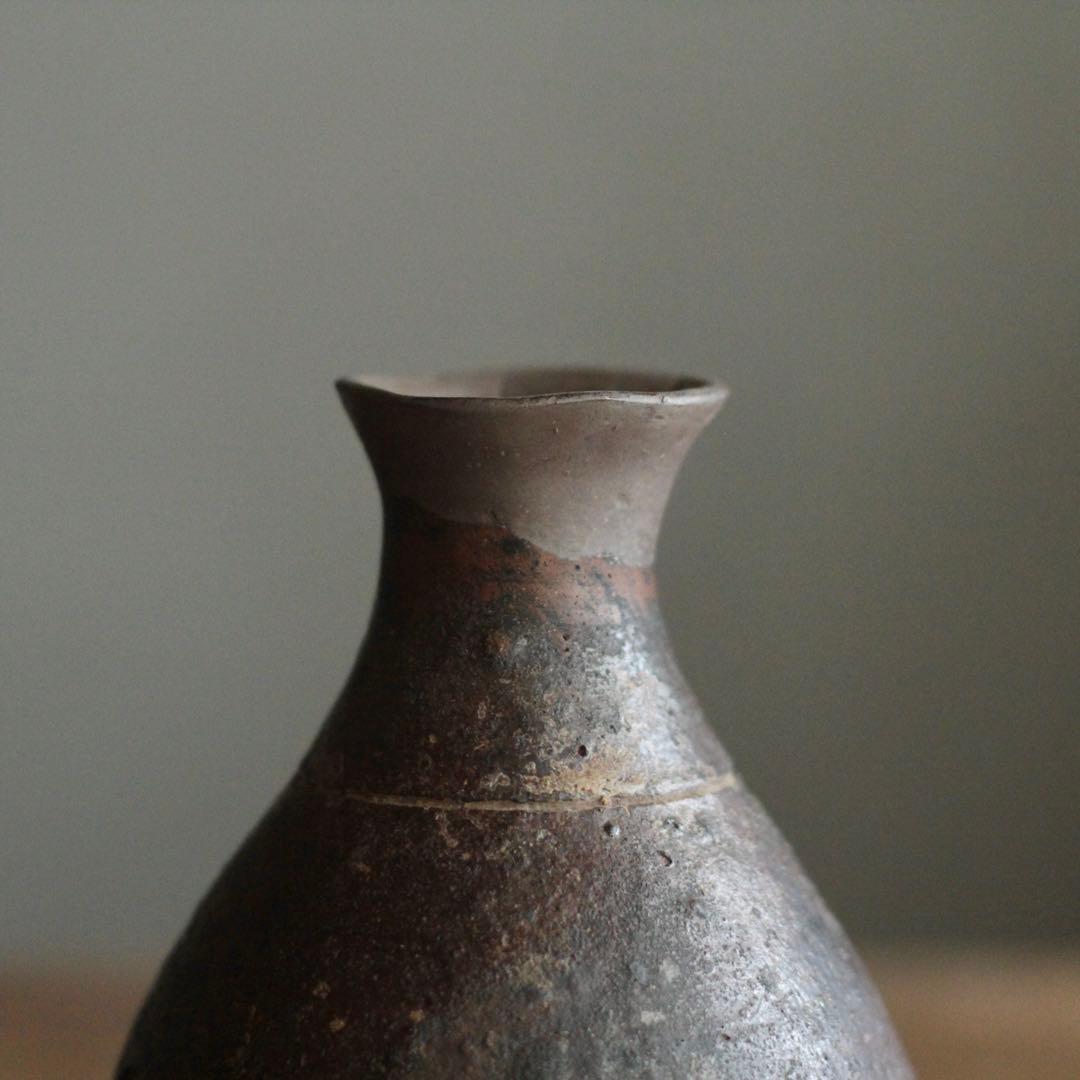 壺屋焼 荒焼 徳利 アンティーク 古琉球 古美術 琉球美術 古道具