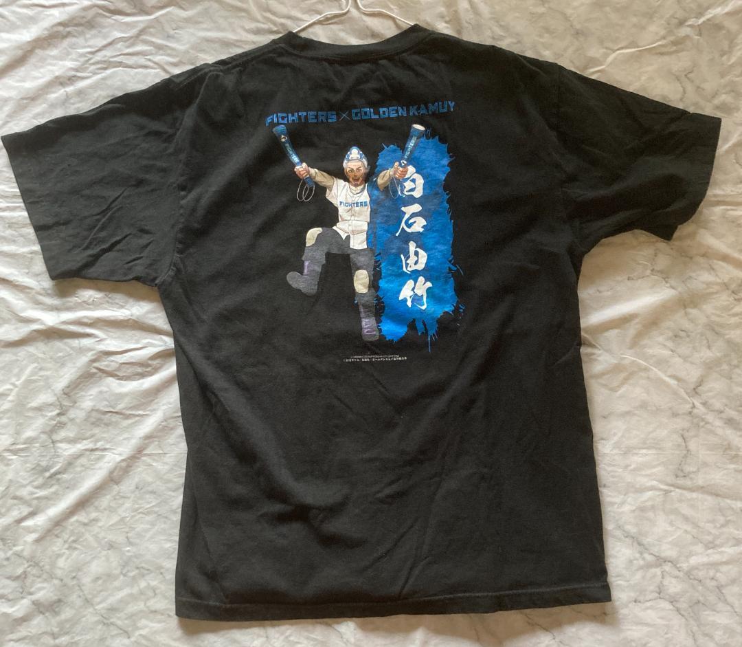 北海道日本ハムファイターズ ゴールデンカムイ 月島由竹 コラボTシャツ