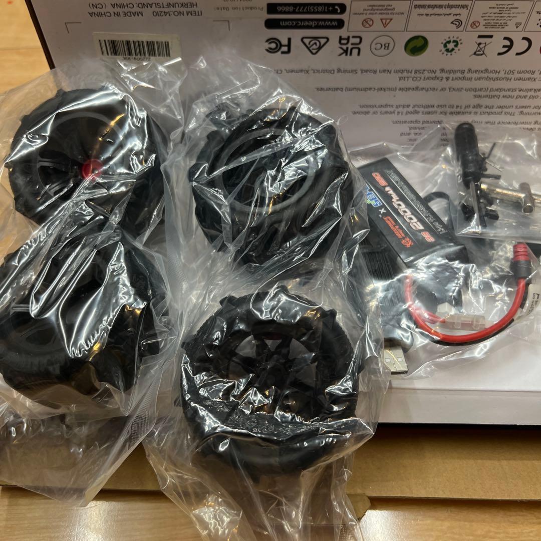 DEERC 14210 ブラシレス 4WDオフロードトラック　ほぼ新品