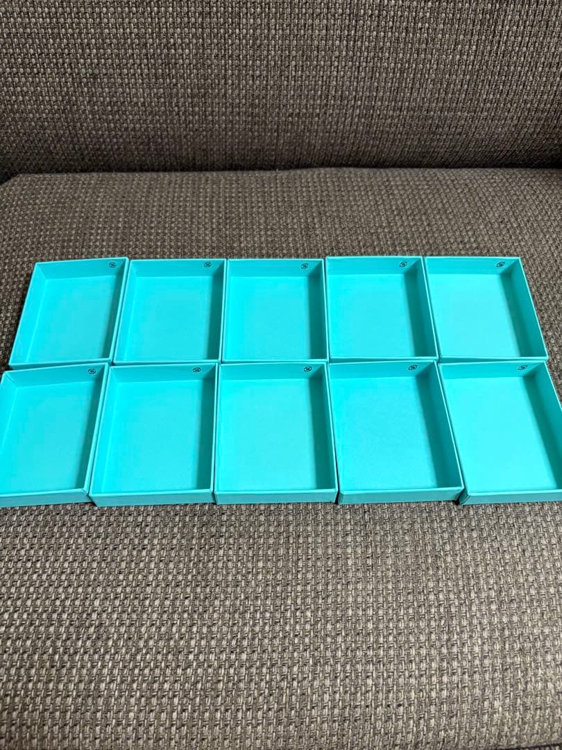 国内現行品新品未使用ティファニ空箱巾着袋10セット