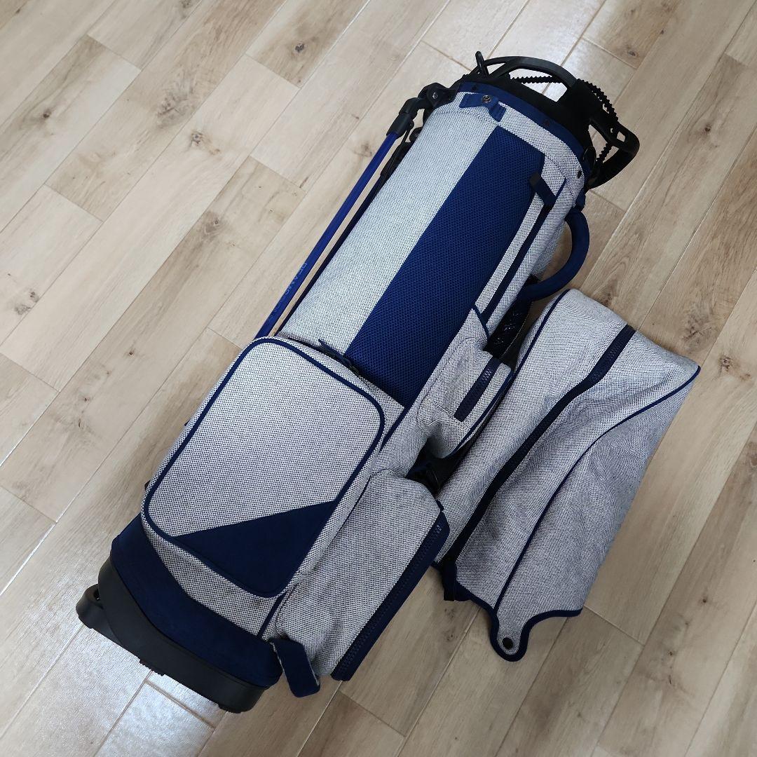 BEAMSGOLF NSG COTTON CANVAS/スタンド式CB/ネイビー