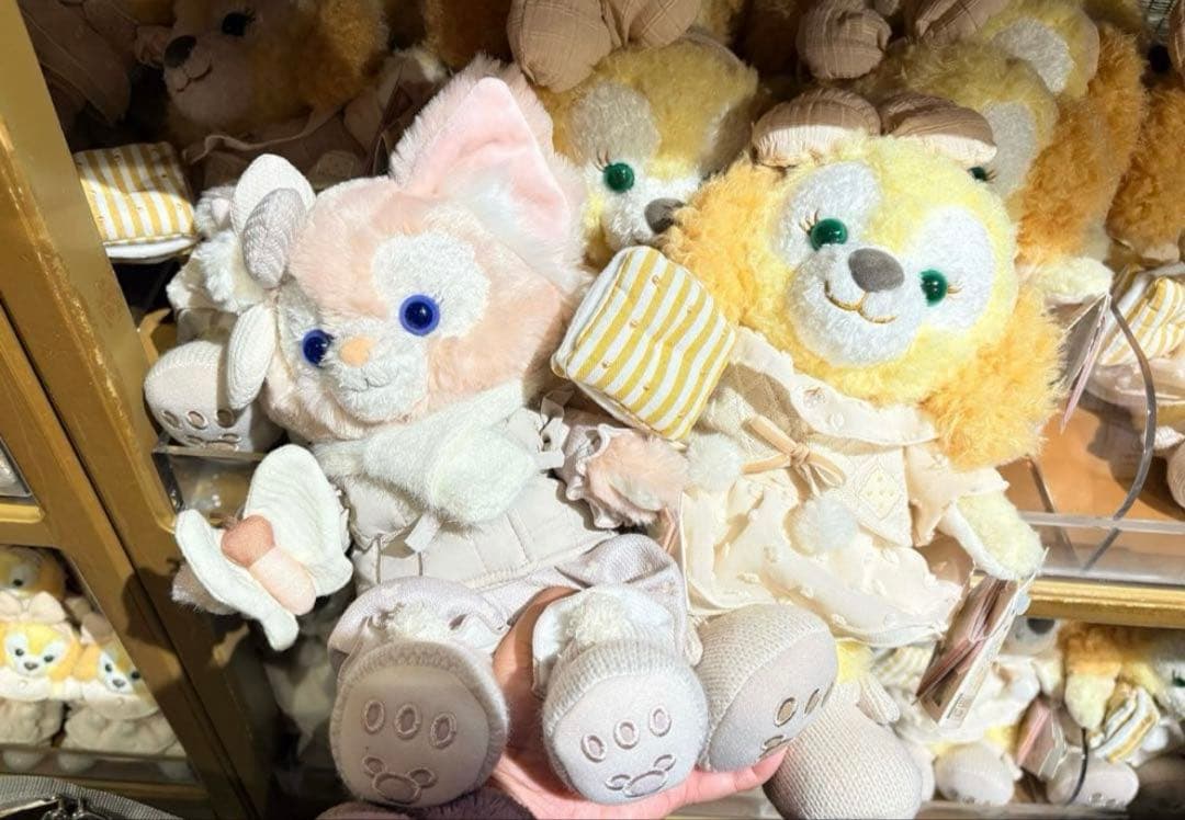 新作　上海ディズニー　リラックス　クッキーアン　ぬいぐるみss