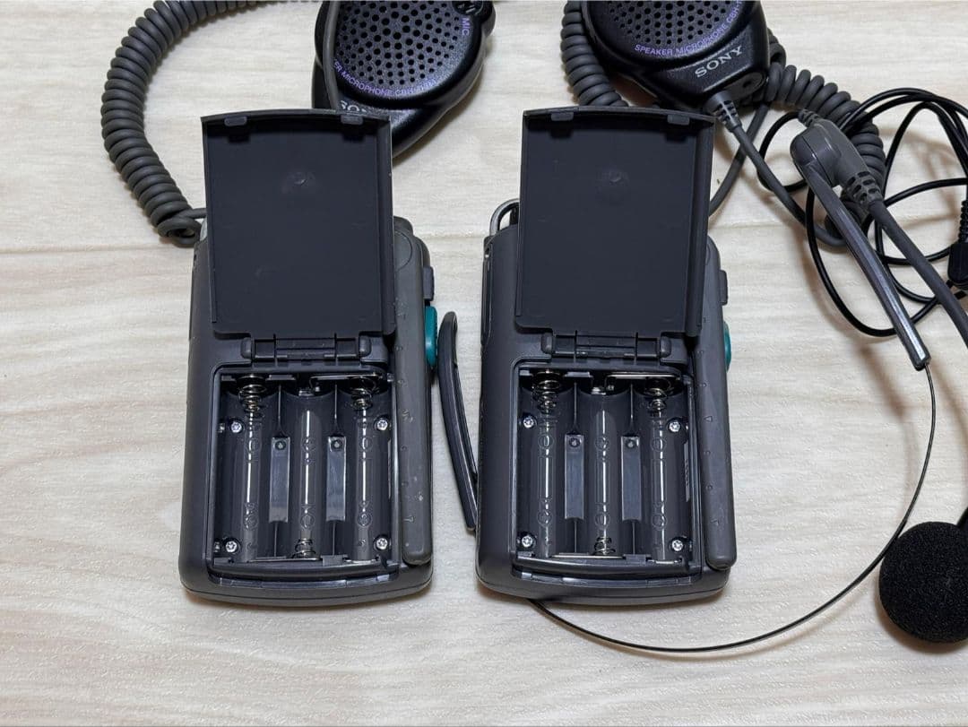 SONY トランシーバー 2台セット UHF TRANCEIVER