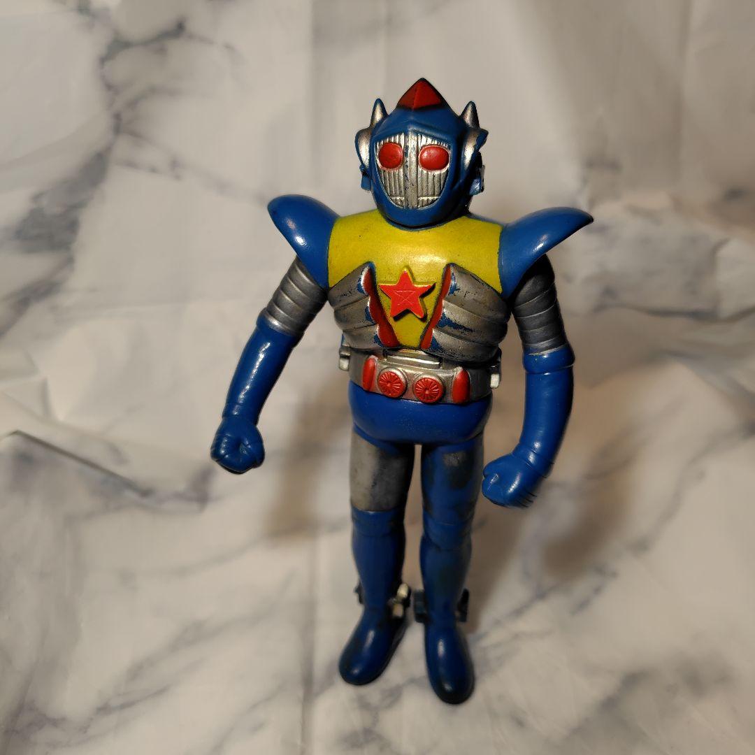 パチもん ソフビ ★宇宙鉄人キョーダイン 青？ ？　当時物(希少？激レア？)