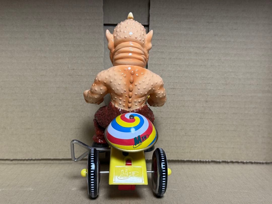 M1号 ISH サイクロプス 三輪車 ソフビ フィギュア ブルマァク マルサン