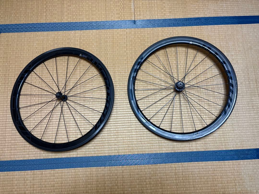 (リアはジャンク品)ATTAQUE ATTA-C451-RD カーボンホイール