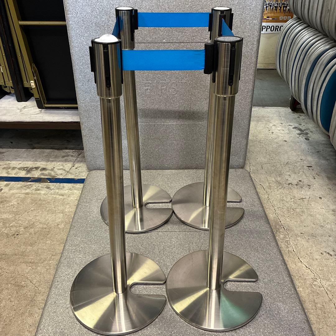 トリ3ダイシン商事（株）ベルトインパーテーション　青ベルト4本セット美品