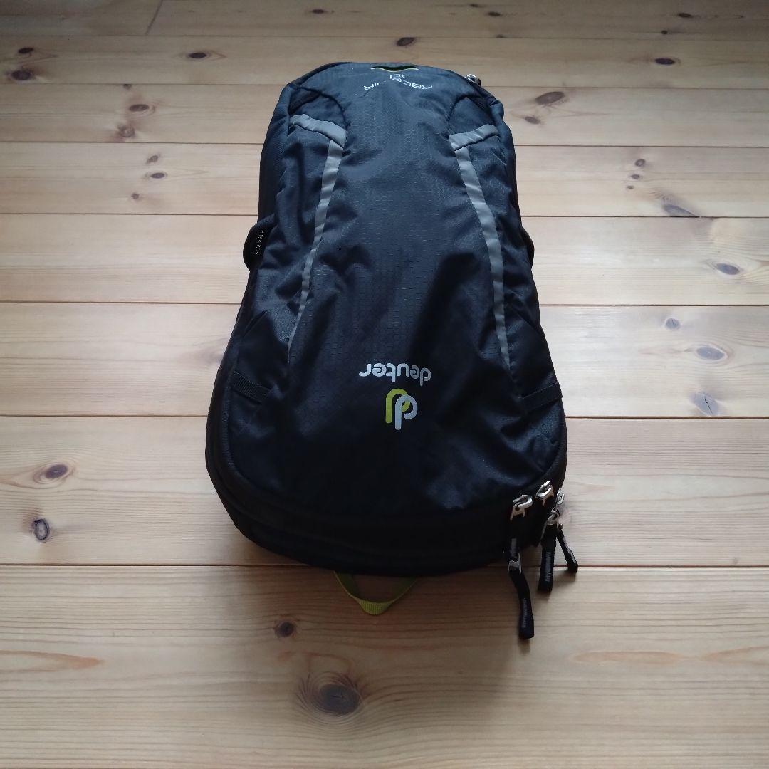 【美品】deuter／Race 10／ブラック／廃盤モデル