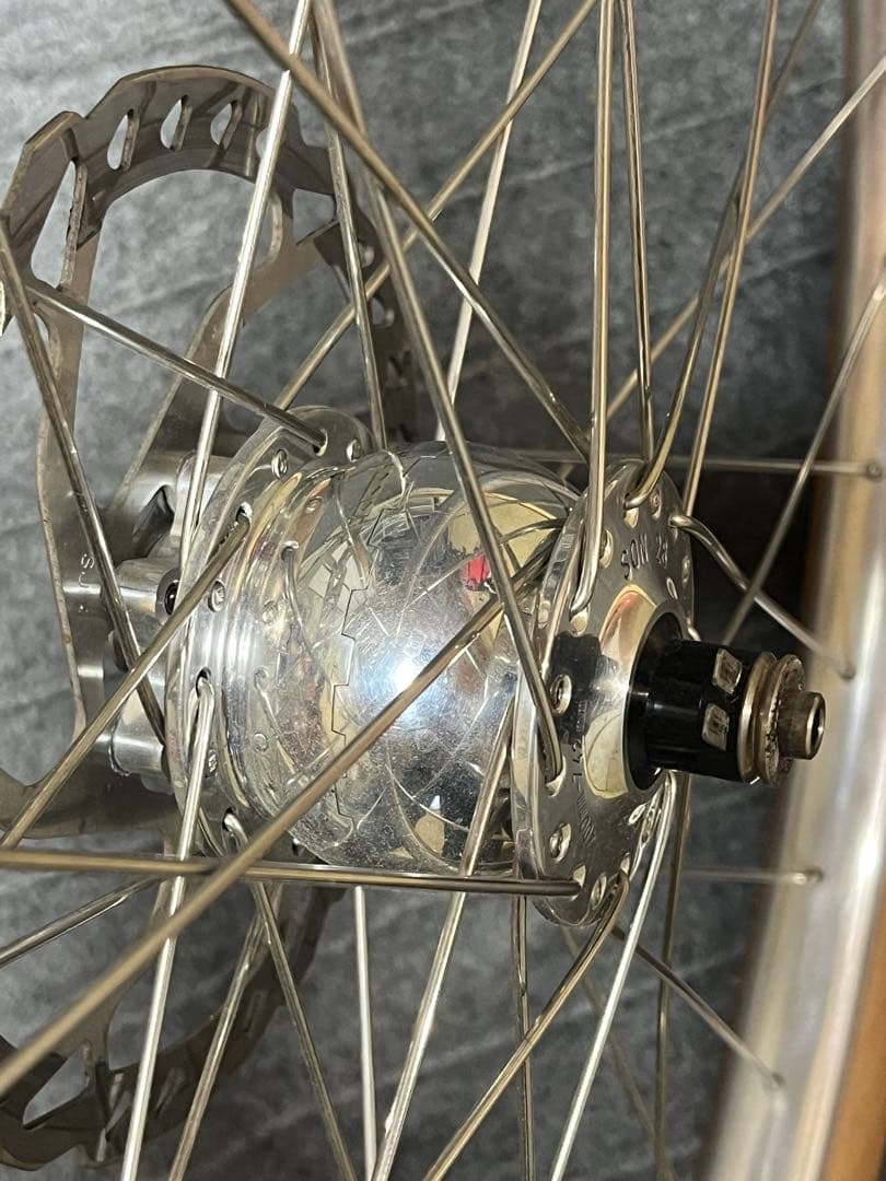 650B手組みセットSONダイナモWhite XMR QR bluelug