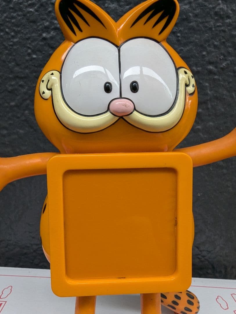 超レア【ガーフィー“ミニミニ写真立て”フィギュア 】1981 希少中古美品