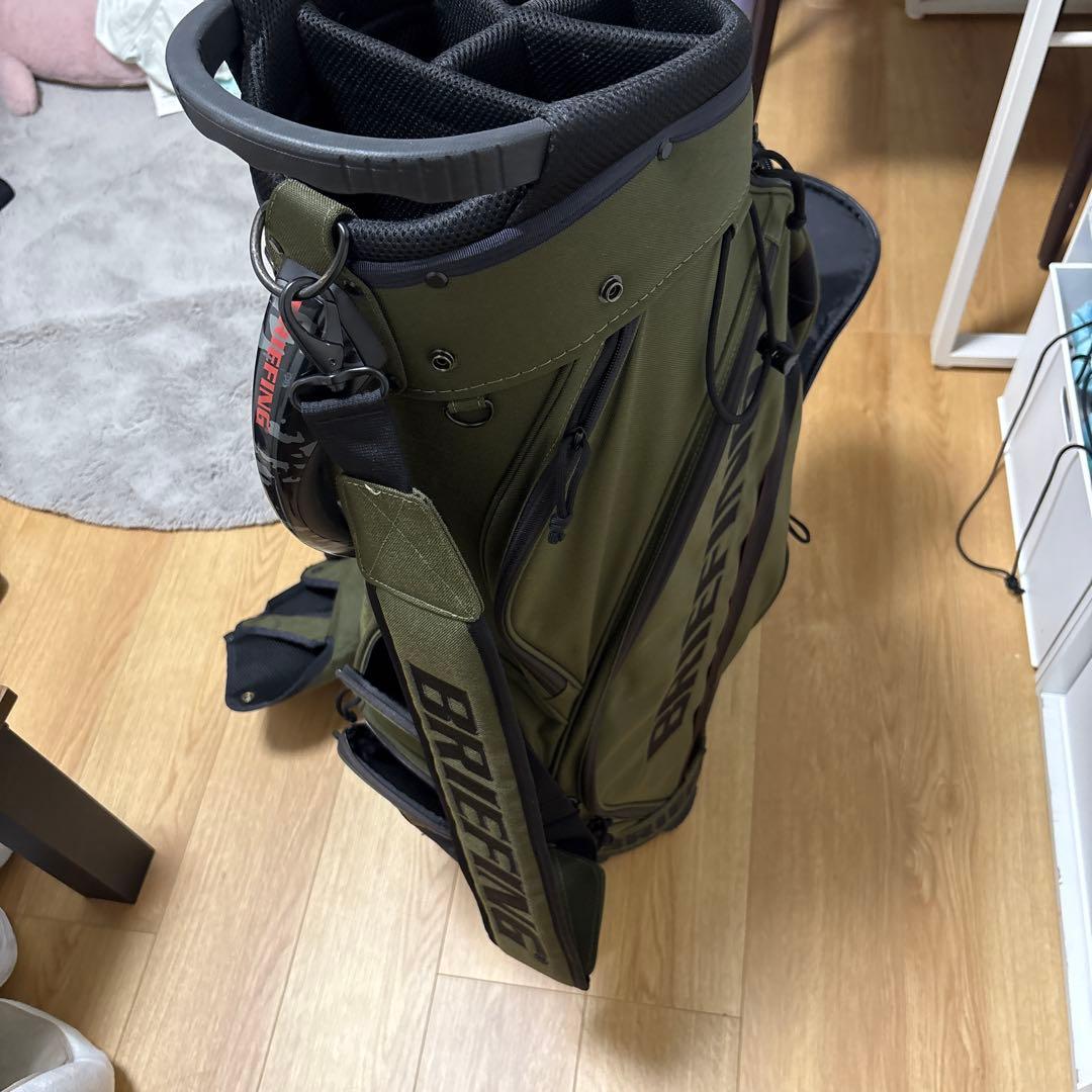 美品　BRIEFING CR5 オリーブグリーン