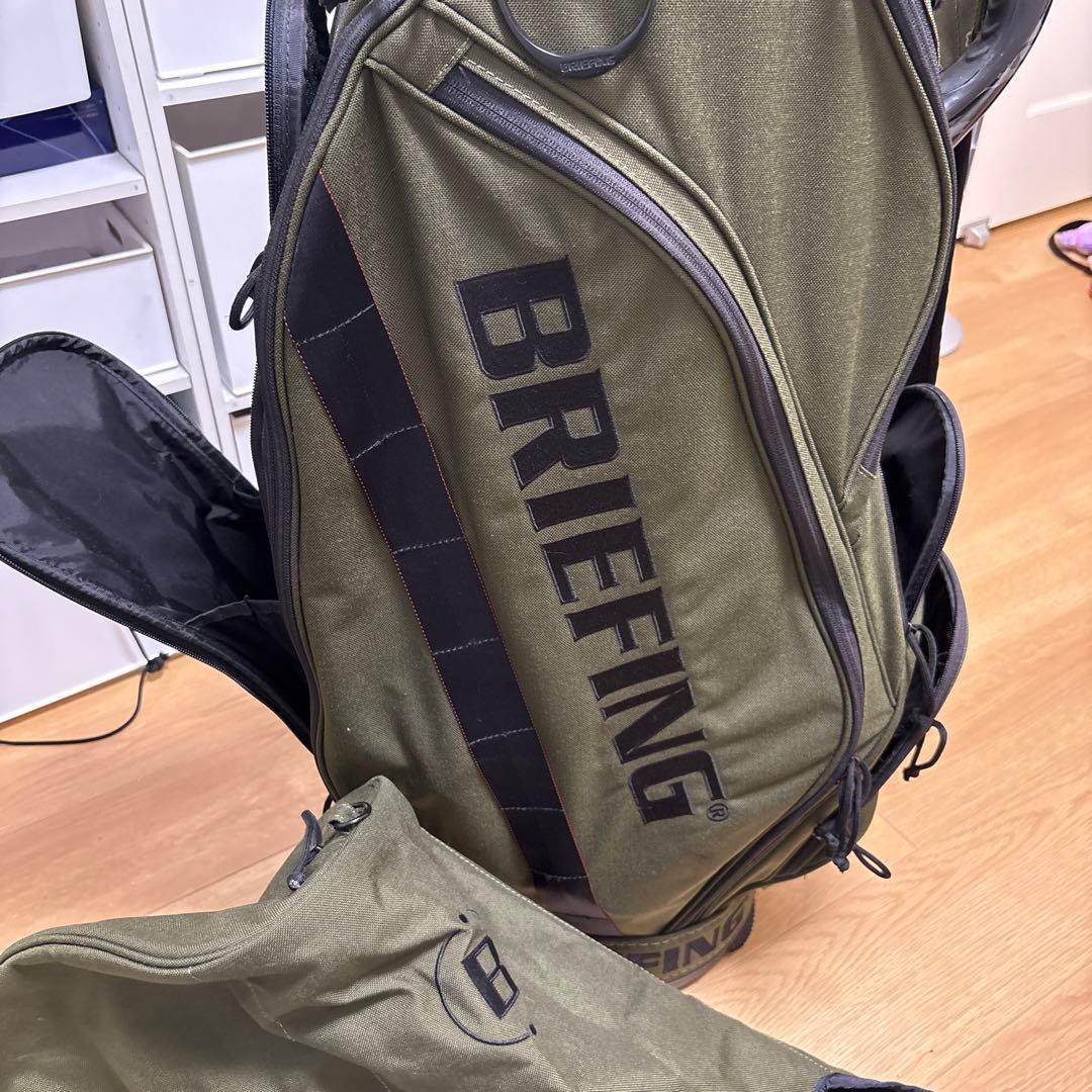 美品　BRIEFING CR5 オリーブグリーン