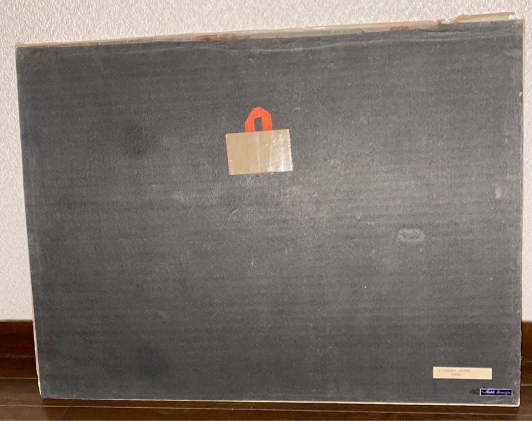 そろそろ残り少なく（´-`）【インド布絵】「GARWA DANCE」／送料込