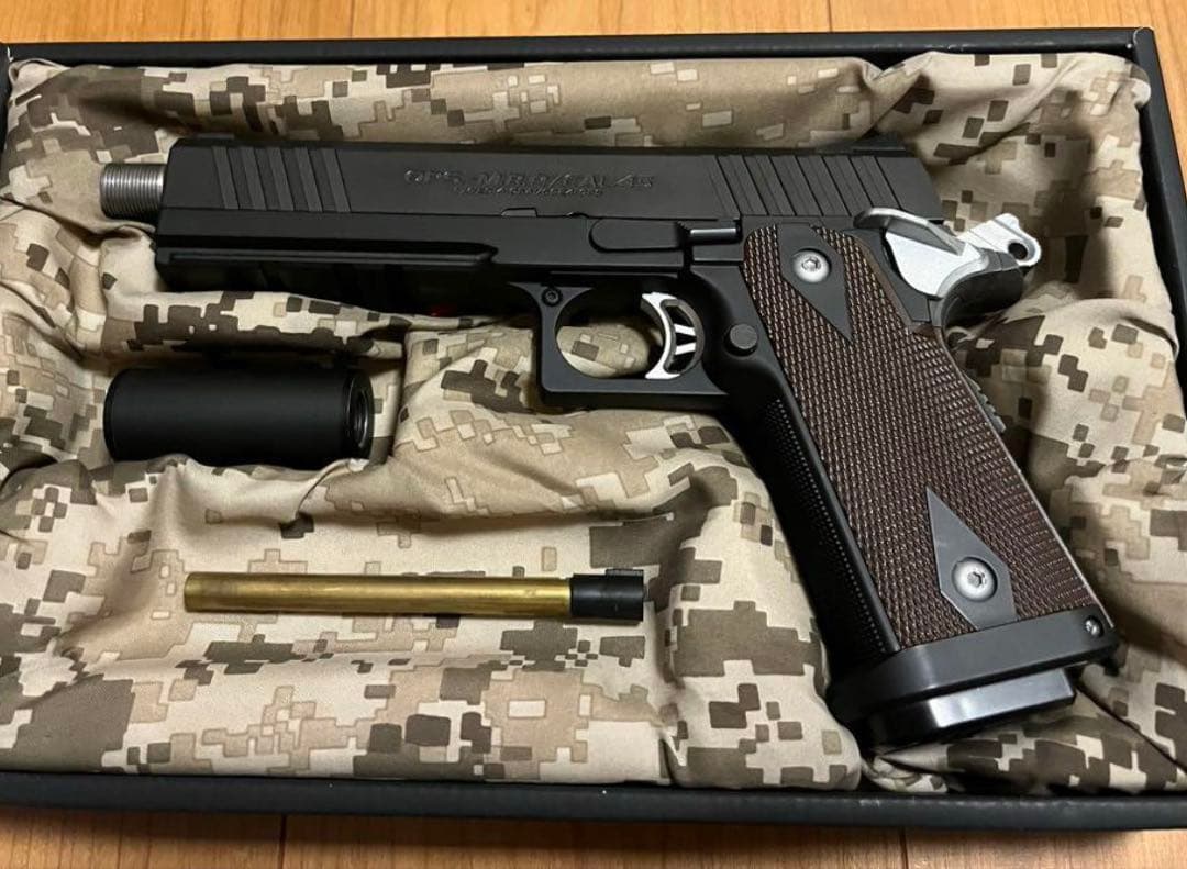 ほ*ぽ様 HI-CAPA －Ｅリポ化　電動ガン　東京マルイハンドガン　サイレンサ