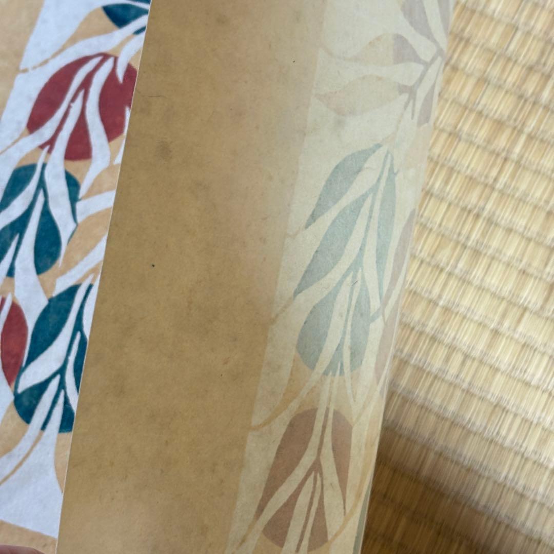 芹沢銈介　型染和紙　樹木