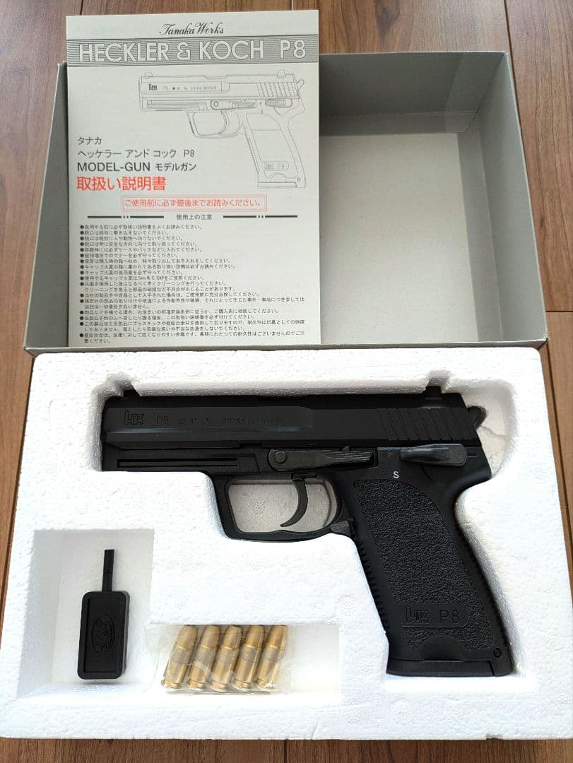 タナカワークス Ｈ＆Ｋ Ｐ８ エボリューション ハイパフォーマンス モデルガン