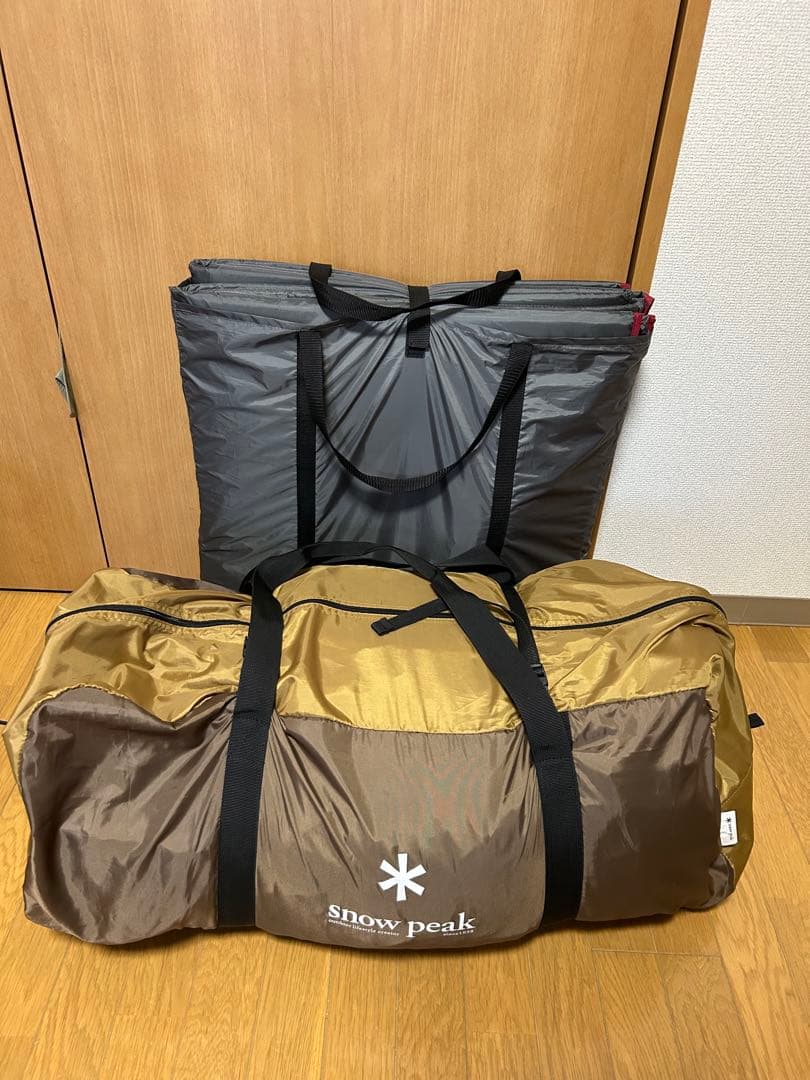 peakスノーピーク エントリー2ルームエルフィールドテントマットセット