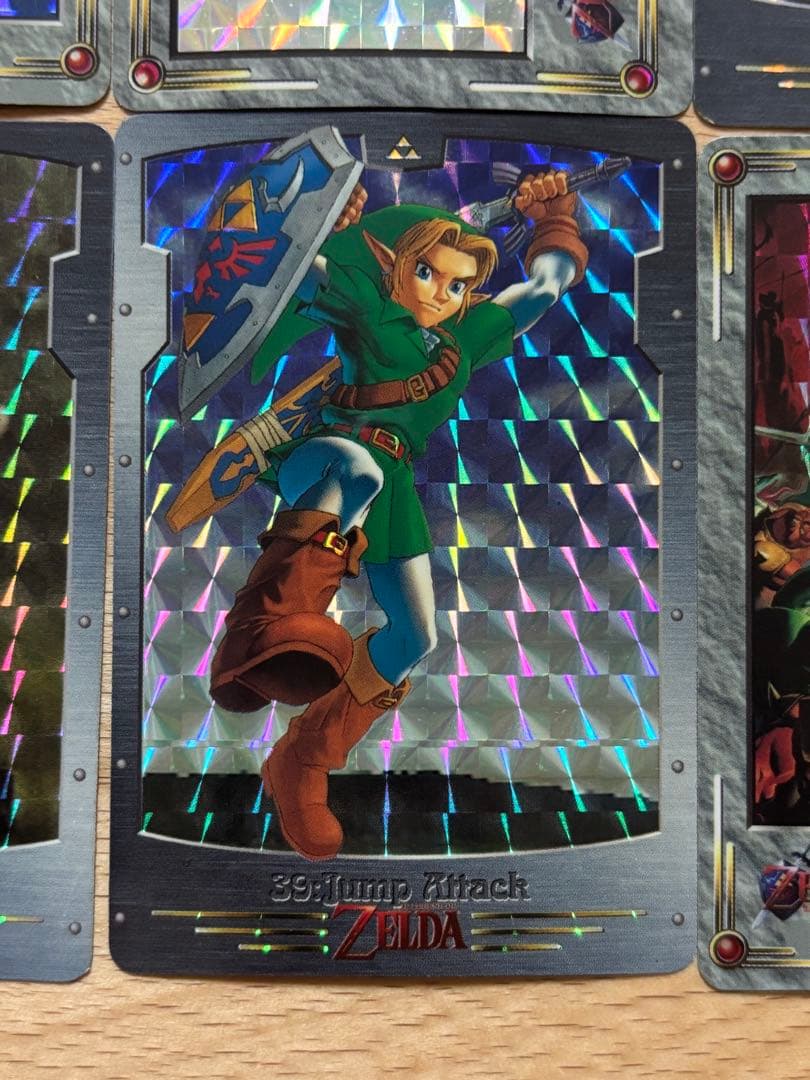 ゼルダの伝説　時のオカリナ　カードダス　コンプ　全42種