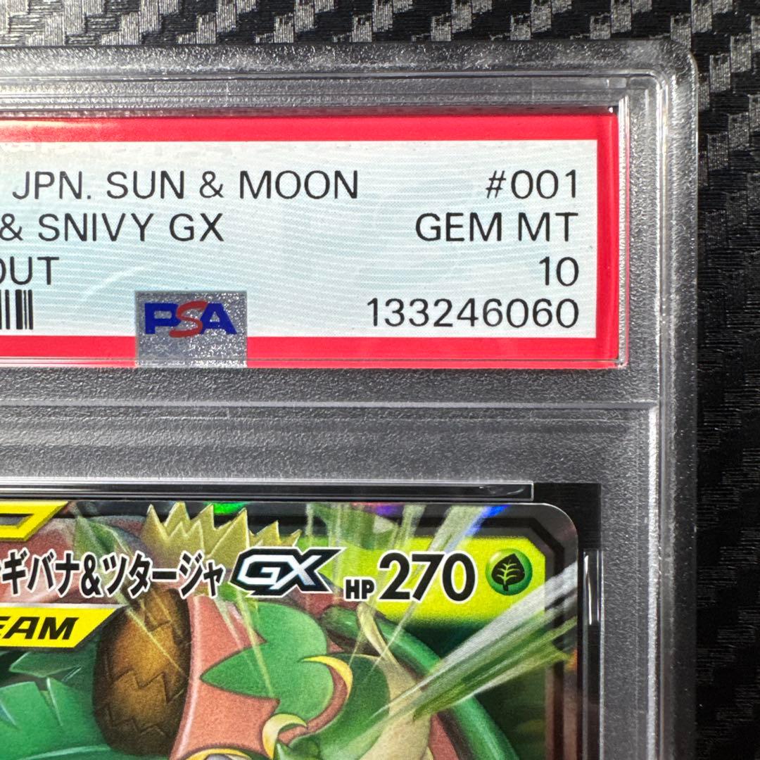 PSA10 フシギバナ＆ツタージャGX RR リミックスバウト 001/064