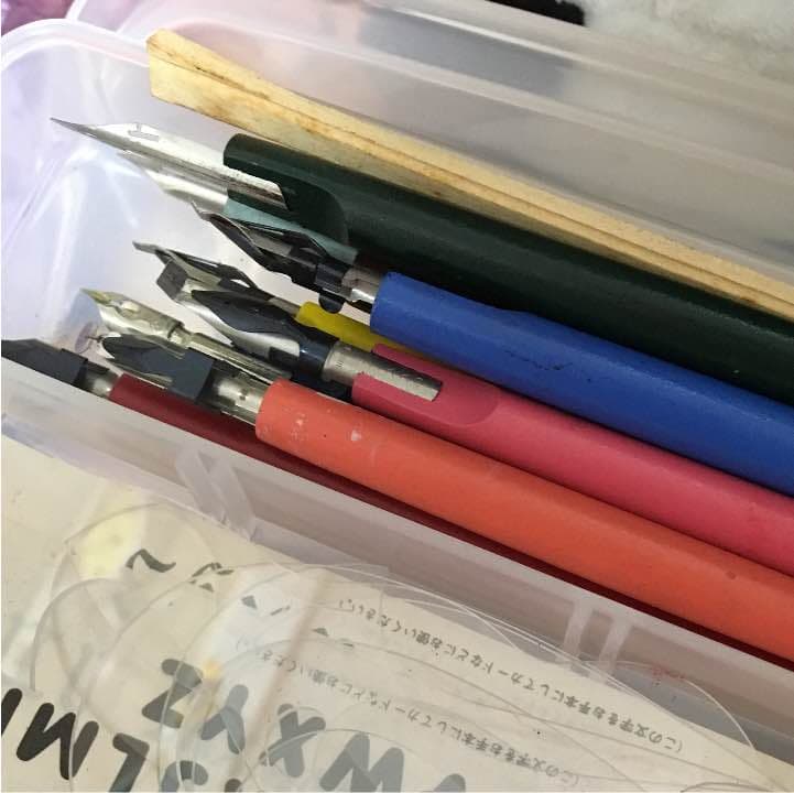 漫画用インク 漫画家セット