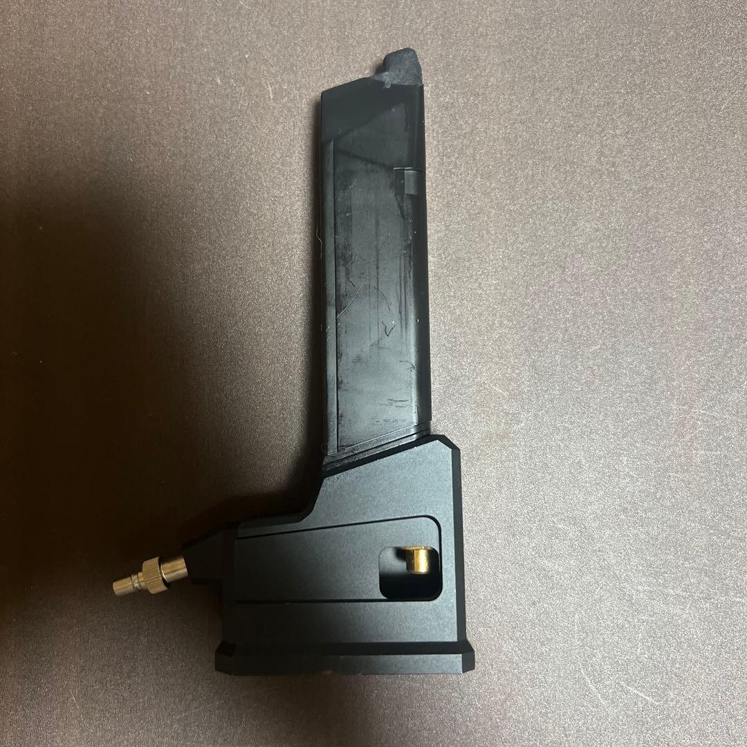 Glockグロック/AAP01用 HPAマガジンアダプター 外部ソースアダプター