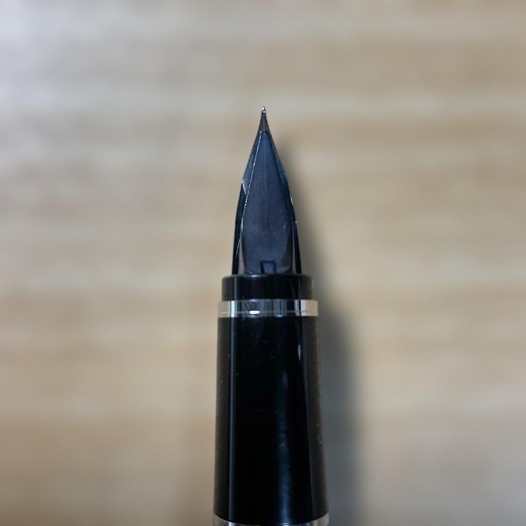 パイロット　万年筆　エラボー　金属軸　ブラック　SF