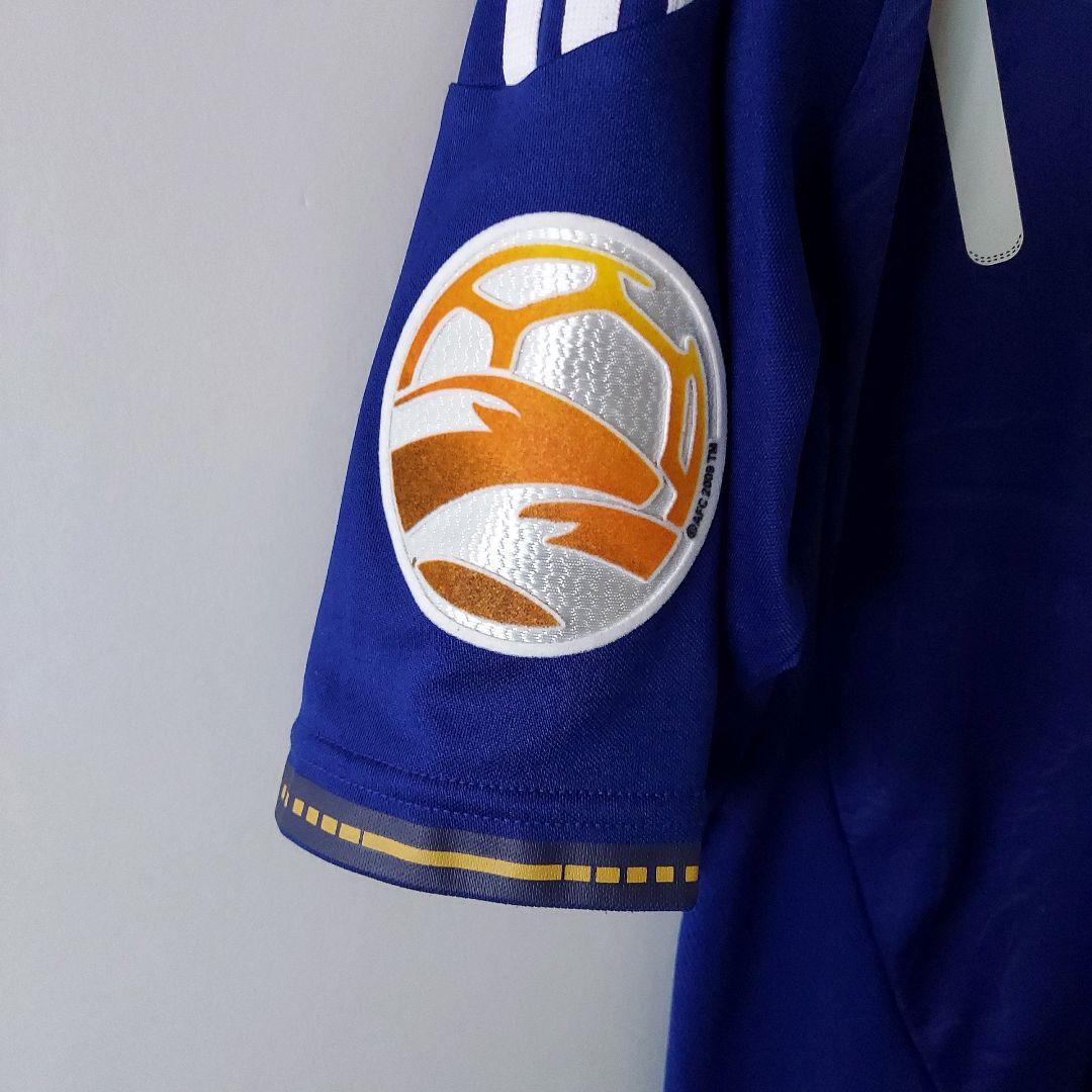 超希少2011アジアカップ日本代表李忠成選手公式ユニフォーム L 青オフィシャル