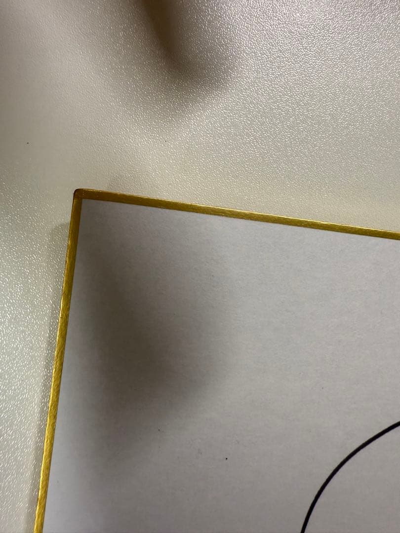 乖離性ミリオンアーサー サイン色紙 黒沢ともよ