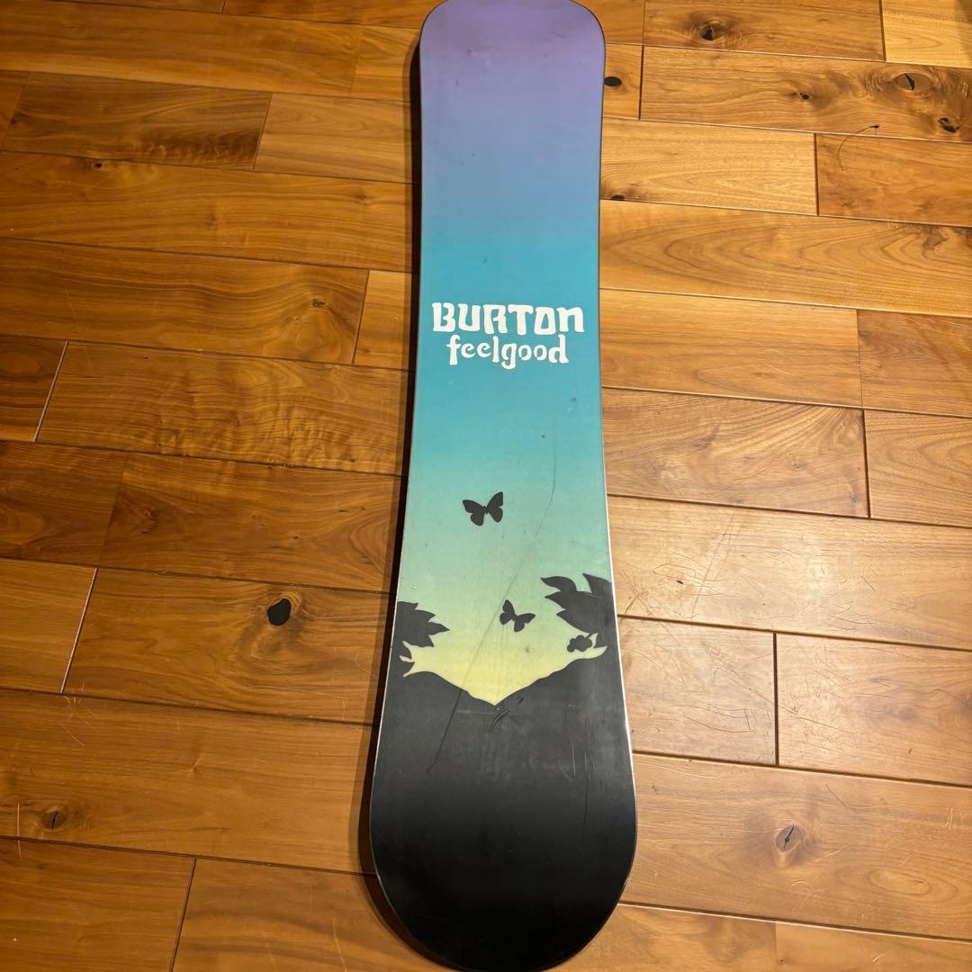 バートン Feelgood140 レディース上位モデル スノーボード キャンバー