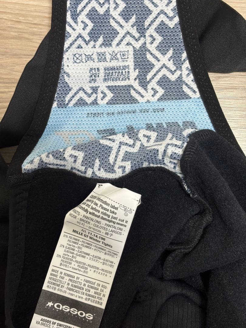 値段相談○【美品】ASSOS MILLE GT WINTER TIGHTS