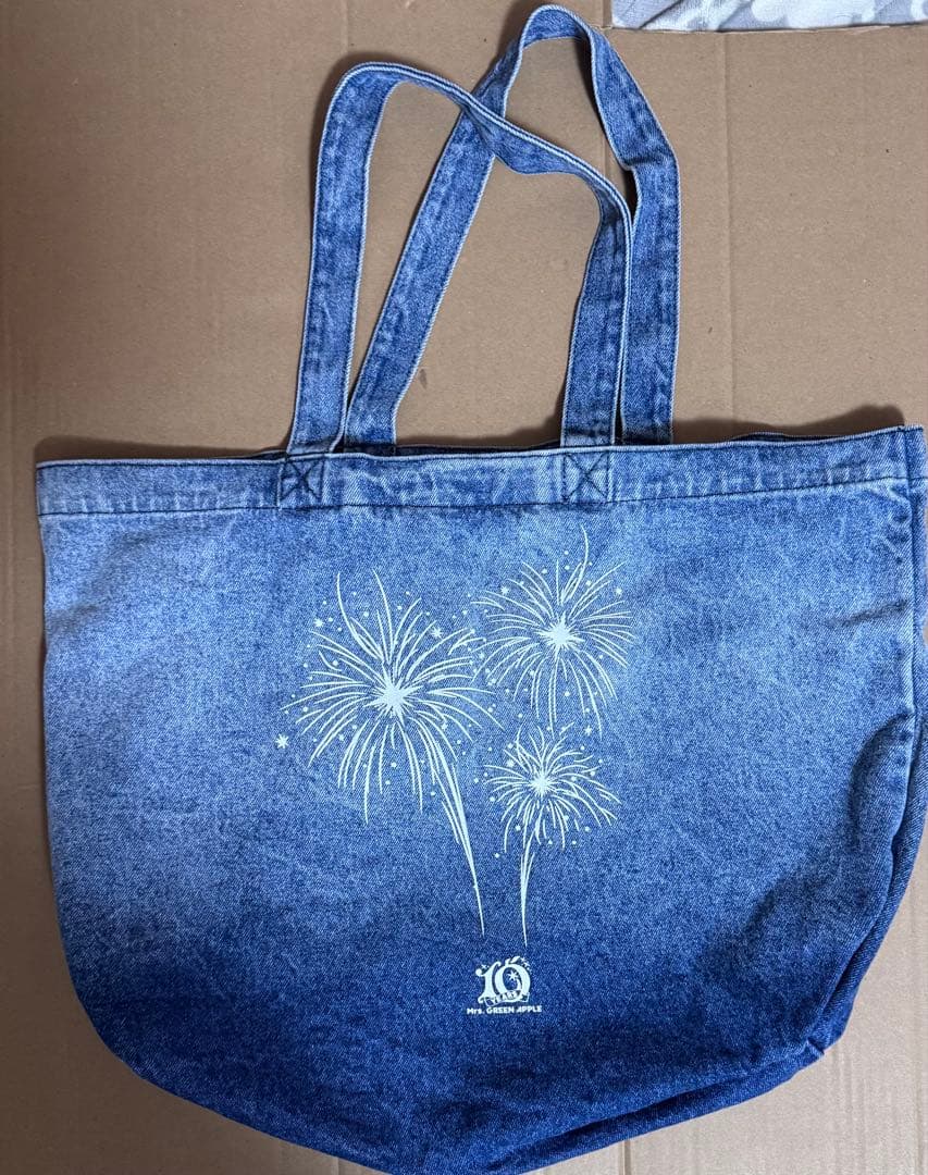 Mrs. GREEN APPLE ミセス フィヨルド デニム バッグ