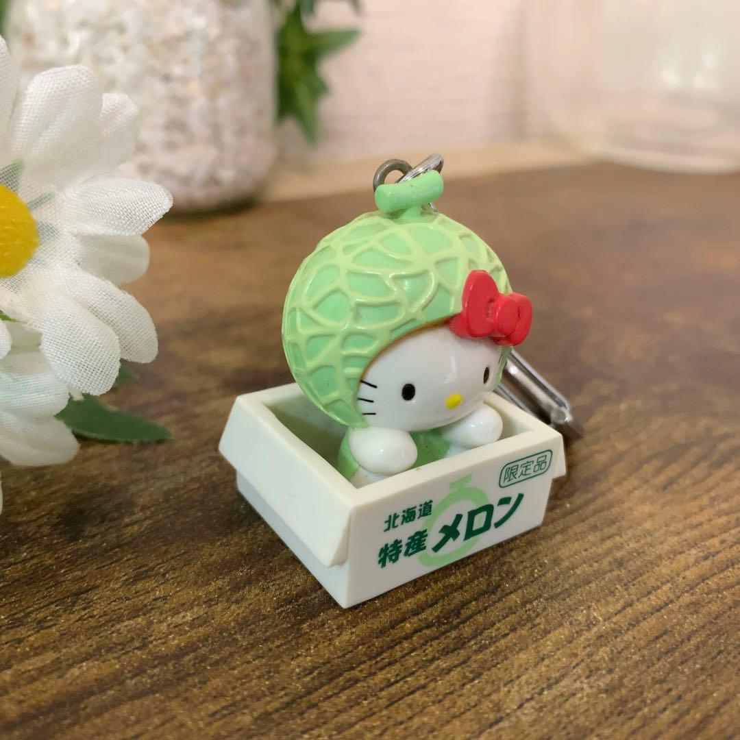 激レア　ご当地キティ　北海道限定　メロンキティ　キーホルダー　2002年製