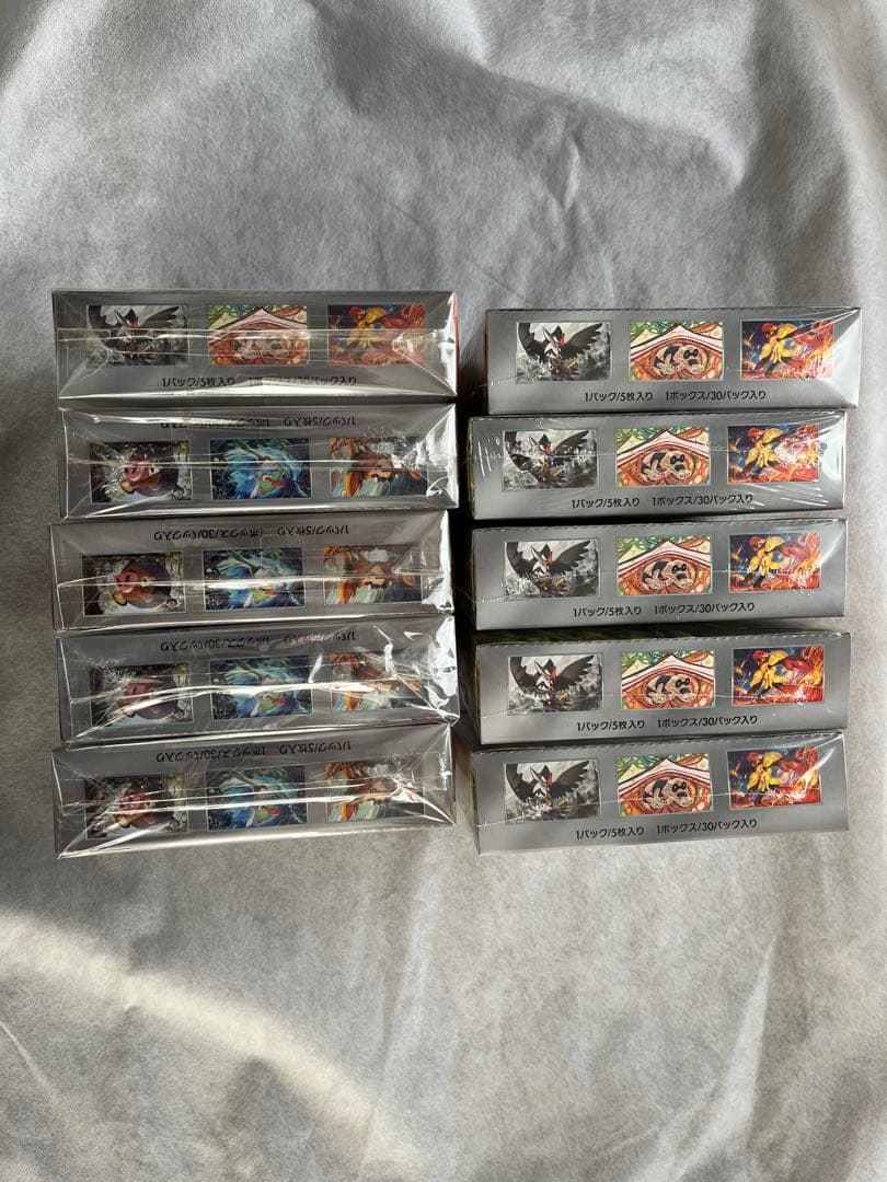 ポケモンカードゲーム スカーレットex シュリンク付き10BOX