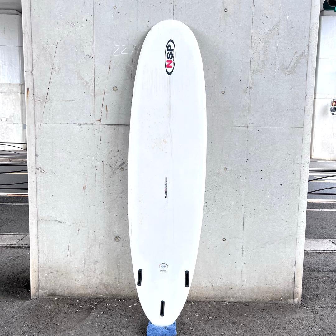 サーフボード　NSP 7’6ft ファンボード　すぐ乗れる　テイクオフ鬼早