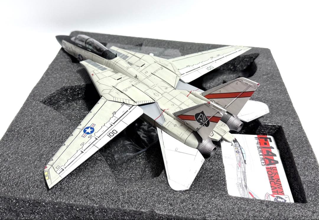 JCW 1/72 F-14A トムキャット VF-41 Black Aces