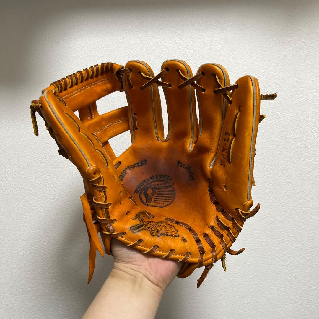 1118 スラッガー 辻モデル 極美品 即戦力 軟式 内野手用グローブ