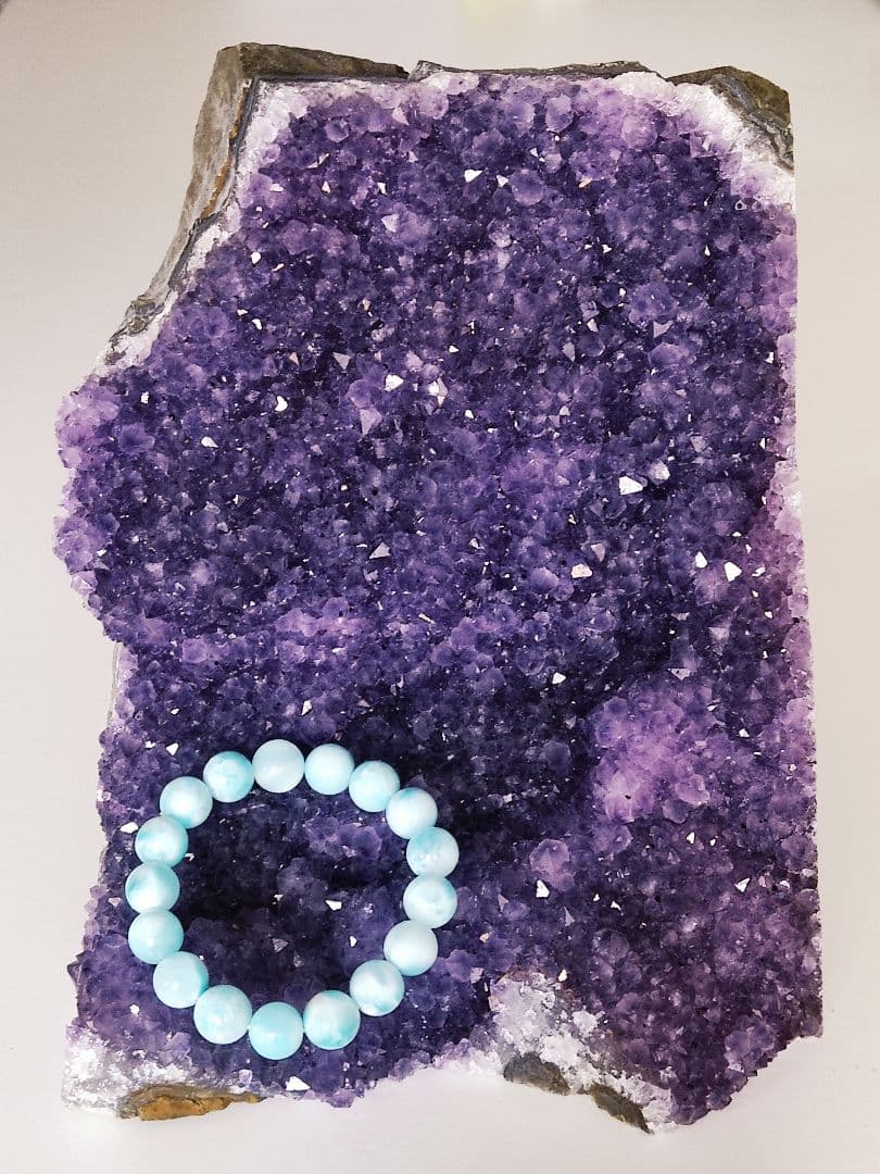 パワーストーン　天然石　ウルグアイ産　アメジスト　3.3kg　No.802