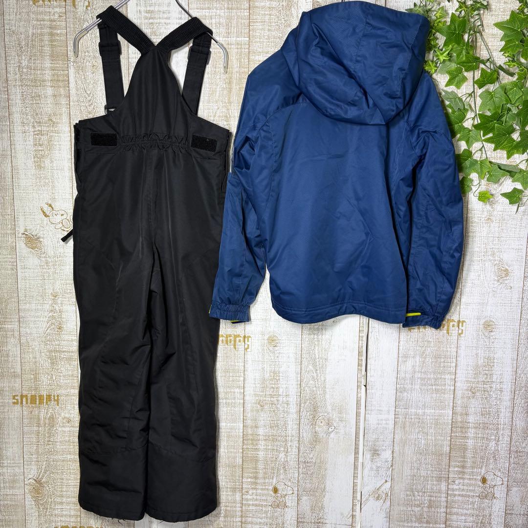 フェニックス　スノーボード　スキー　スノーウェア キッズ　セットアップ　紺　黒