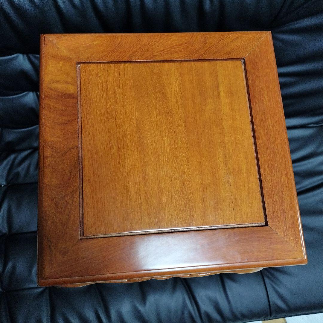 特大 木製 花台 66cm 骨董 古美術 アンティーク