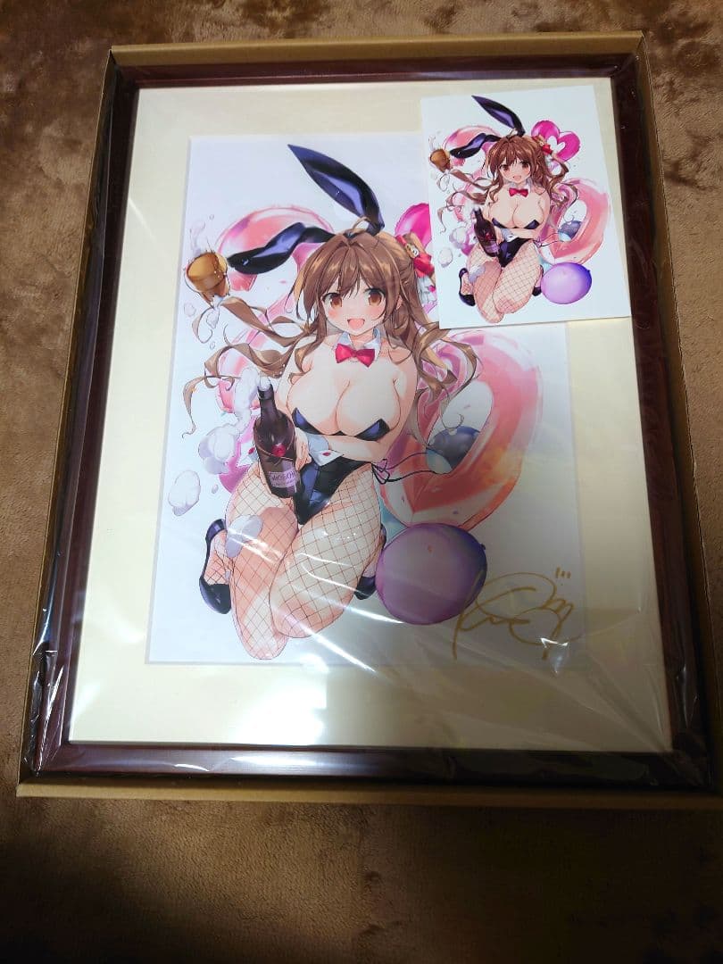 karory先生　直筆サイン入り複製原画　電撃屋　2022夏