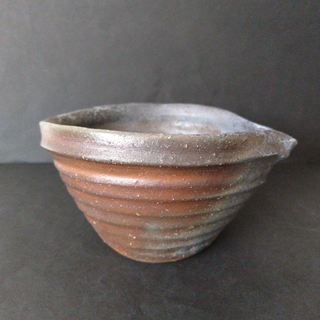 陶器　焼締め　片口　片口鉢　作家もの