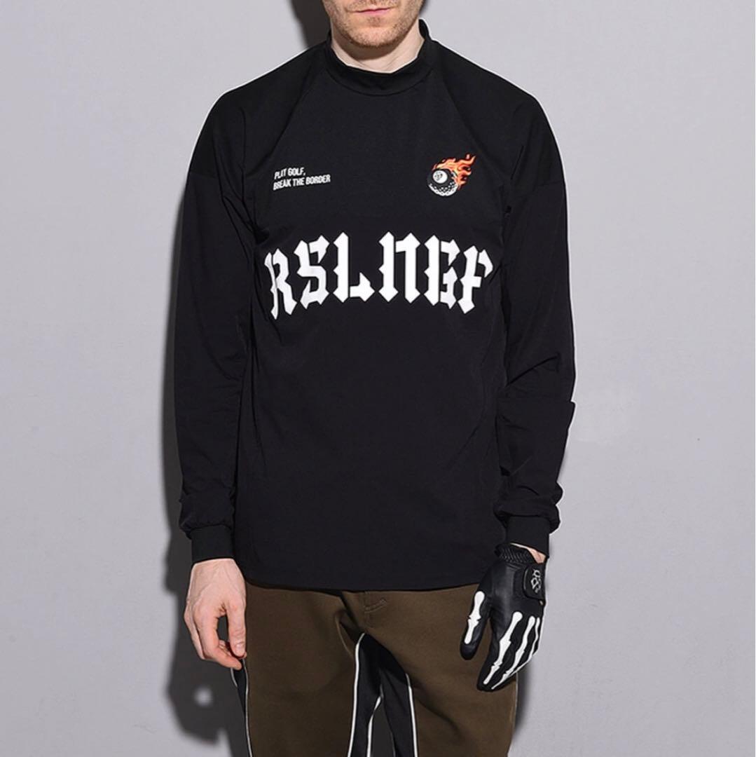 新品 ラッセルノ ゴルフ ウィンド ブレーク インナー ブラック XL 6