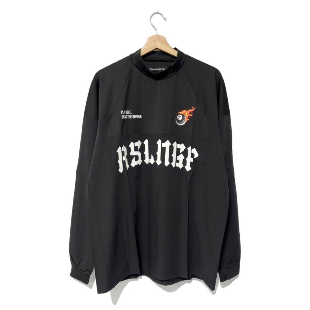 新品 ラッセルノ ゴルフ ウィンド ブレーク インナー ブラック XL 6